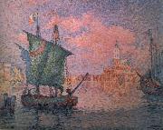 Paul Signac Venise-Le Nuage Rose oil painting on canvas
